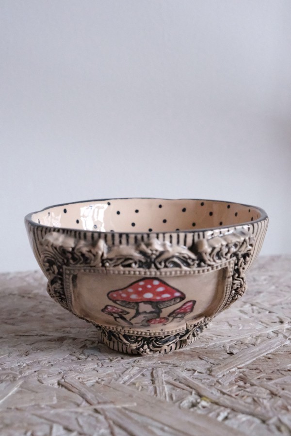 Komplektas užkandžiams "Amanita"